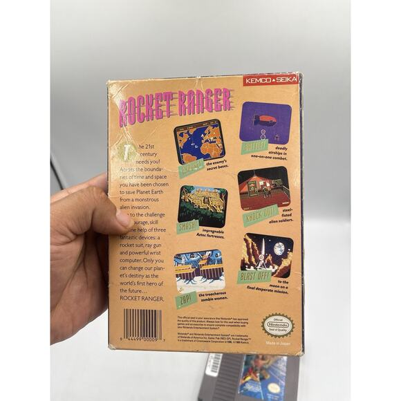 Rocket Ranger Nintendo NES ~ In Original Box! ~ Works Great! ~ Fast Shipping! - Picture 12 of 13